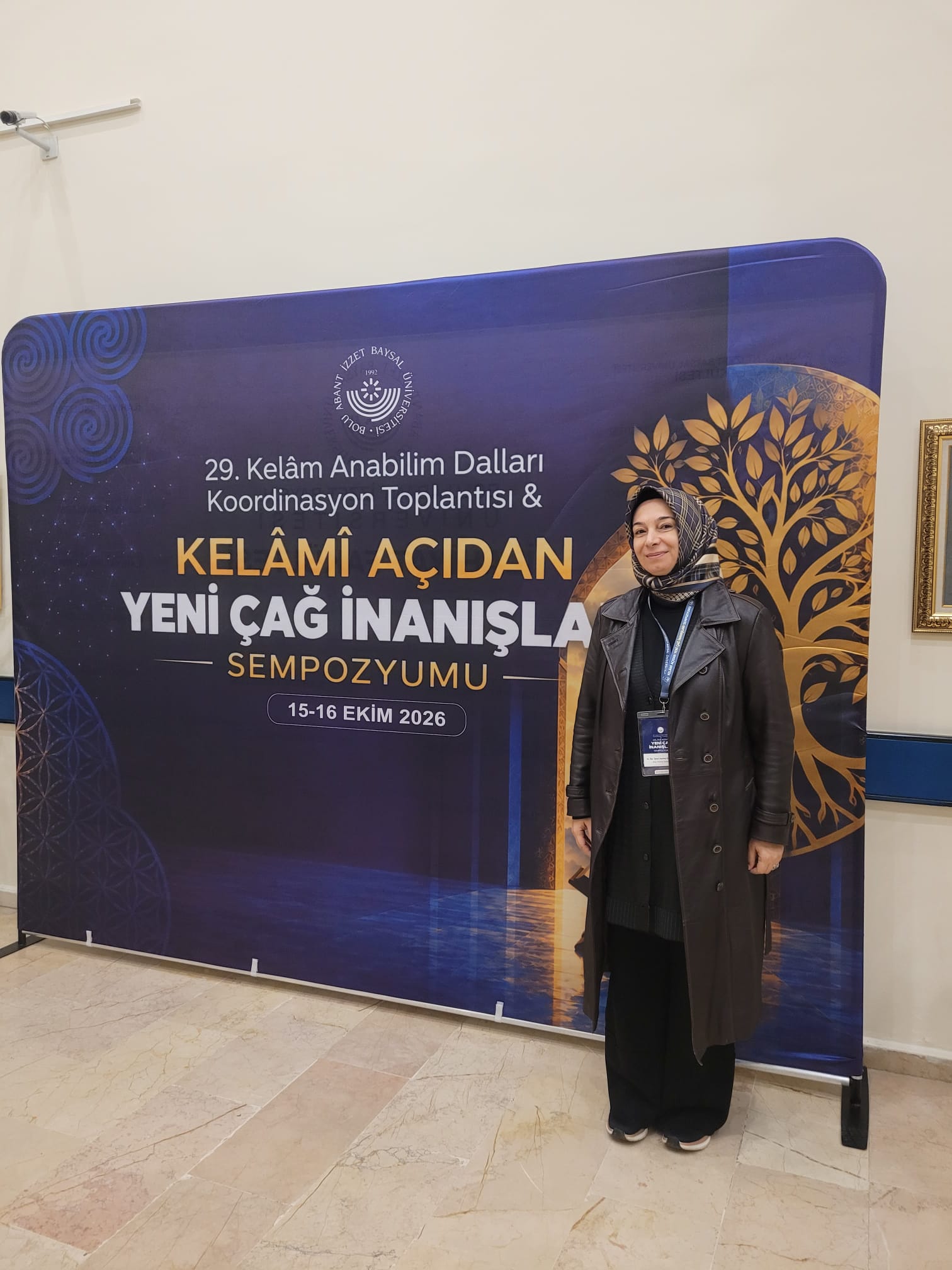 Fakültemiz Kelam Ana Bilim Dalı Öğretim Elemanı Dr. Öğr. Üyesi Zeynep Hümeyra Koç, 29. Kelam Ana Bilim Dalları Koordinasyon Toplantısı ve “Kelami Açıdan Yeni Çağ İnanışları” Sempozyumu’na Katıldı